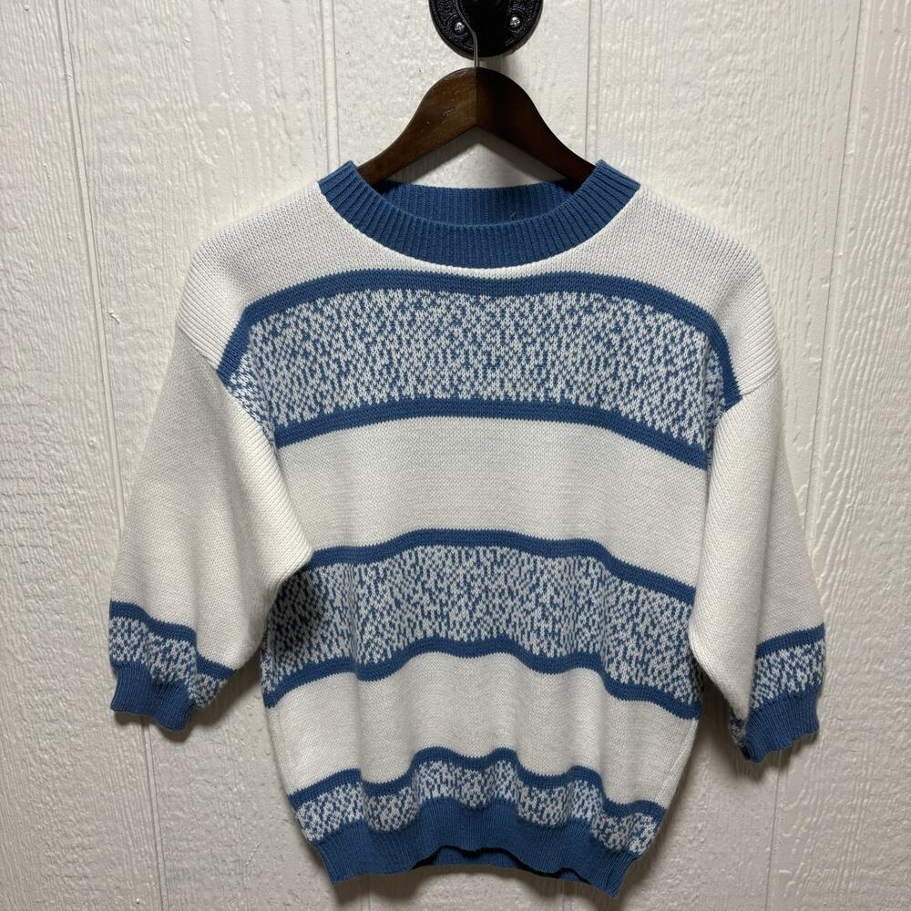 Vintage 80’s Act III Blue Sweater Medium